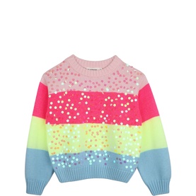 Embellished Knitted Sweater