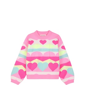 Heart Knitted Sweater