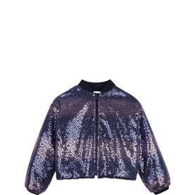 Sequin Bomber Jacket