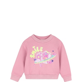 Embellished Spaceship Sweatshirt