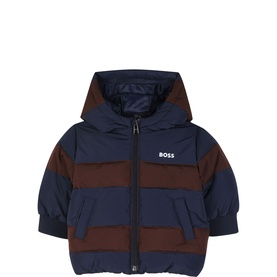Striped Puffer Jacket