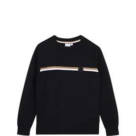 Double B Logo Knitted Sweater