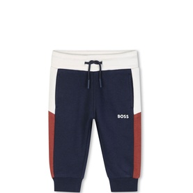 Logo Colourblock Jogging Bottoms
