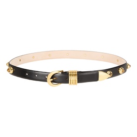 Hollyhock Leather Belt