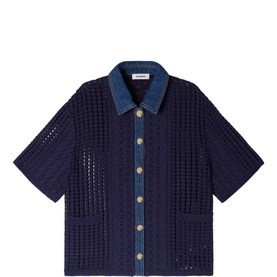 Crochet Knit Shirt