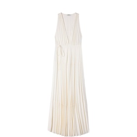 Pleated Fluid Dress