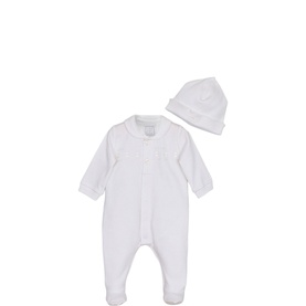 Jesse Teddy Babygrow & Hat Two-Piece Set