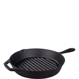 Tramontina Pre-Seasoned Cast Iron Griddle Pan 28cm