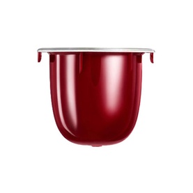 Lanc&ocirc;me Absolue Longevity Intercept Cream Refill in deep red pot with silver rim, day/night facial moisturiser refill pod