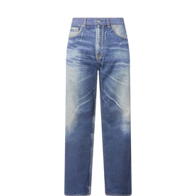 Third Cut Straight-Leg Jeans