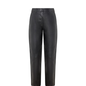 Marie Tapered Leather Trousers
