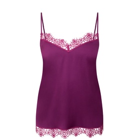 Satin Secrets Lace Trim Camisole