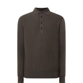 Oasi Cashmere Polo Sweater