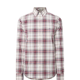 Shield Logo Checked Casual Shirt