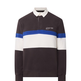 Logo Striped Rugby Shirt