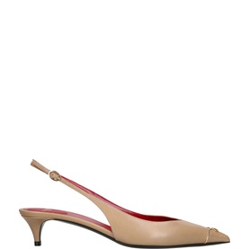 Heartip 35 Slingback Kitten Heels