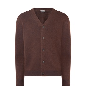 Brushed Dropped-Shoulder Cardigan