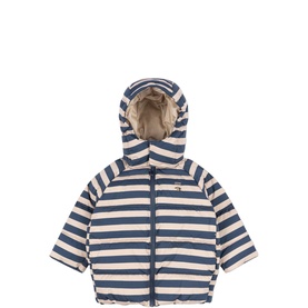 Nuka Striped Lemon Puffer Jacket