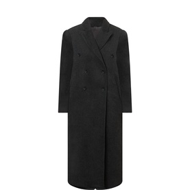 Rosco Double-Breasted Long Coat