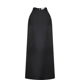 Bruna Silk Mini Cape Dress