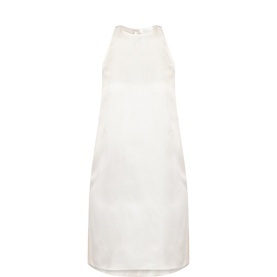 Bruna Silk Mini Cape Dress