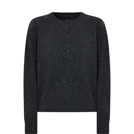 Malo Half-Buttoned Sweater