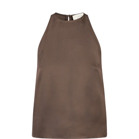 Cami Silk Cape Top