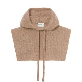 Fluffy Knitted Hooded Balaclava