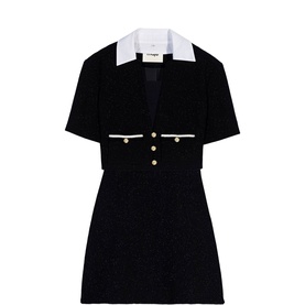 Tweed 2-in-1 Dress