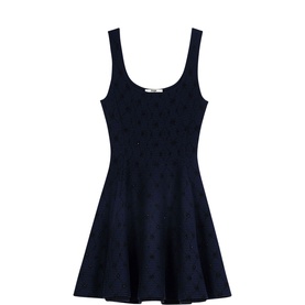 Embellished Flared Dress