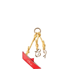 Logo Letter Keyring