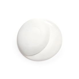 Chanel Gentle Makeup Remover for Eyes and Lips, shown as a creamy white product smear on a white background