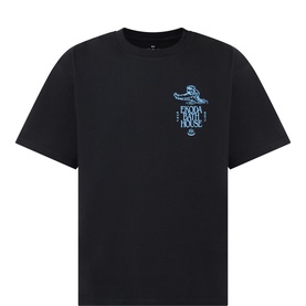 Edoka Bath House Logo Back Graphic T-Shirt