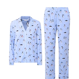 Penguin Satin Pyjamas