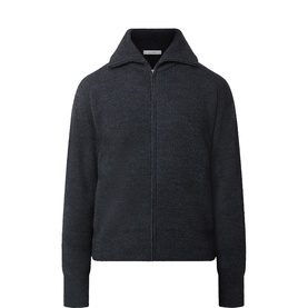 Ribbed Zip Cardigan