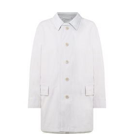 Single-Breasted Waterproof Overcoat