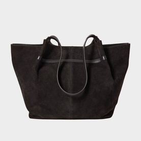 Shopper Suede Tote Bag