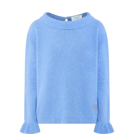 Frill Turtleneck Sweater