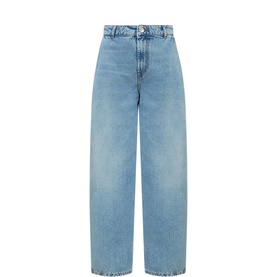 Mid-Rise Balloon Fit Jeans