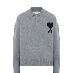 Ami De Coeur Knitted Polo Shirt