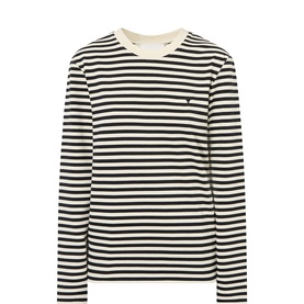 Ami De Coeur Striped Long-Sleeved T-Shirt