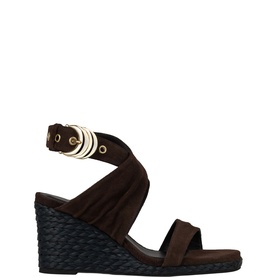 Cecile Suede Espadrille Sandals