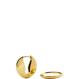 Pebble Hinged Hoop Earrings