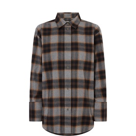 Flannel Check Overshirt