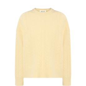 Oversized Cable Knit Sweater