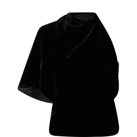 Asymmetric One Shoulder Blouse