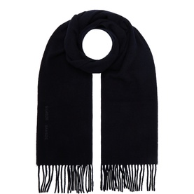 Jolly Logo Fringed Scarf