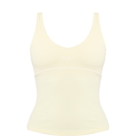 SkinLuxe Contrast Piping Tank Top
