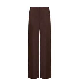 Colette High-Rise Satin Trousers