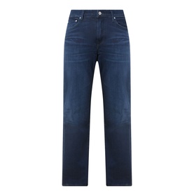 Citizens of Humanity 3049 straight jeans in dark blue denim with classic five-pocket styling and mid-rise waistband